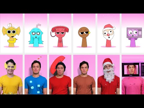 Sprunki 4 Phase 4 OC Incredibox in Real life. ❤️ #sprunki #incredibox