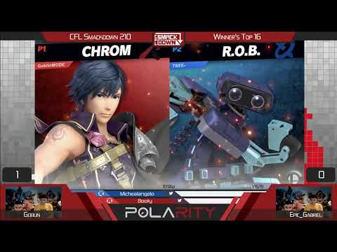 CFL Smackdown Ultimate 210 - Goblin (Roy, Chrom) vs Epic_Gabriel (R.O.B.) - Winners Top 16