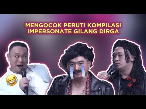 Kompilasi Impersonate Gilang Dirga yang Bikin Mengocok Perut! | D'Academy 7
