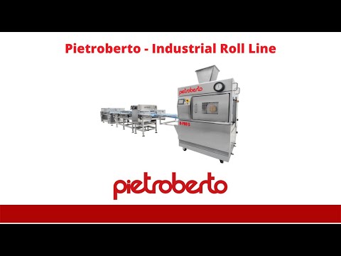 Industrial Roll Line - Pietroberto - Line for burger buns, hot dogs, roll bread