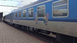 CZ 🇨🇿 Česká Třebová 03-2023 / 380.011-7 EC Valašský ex Púchov ➡️ Praha-Vršovice