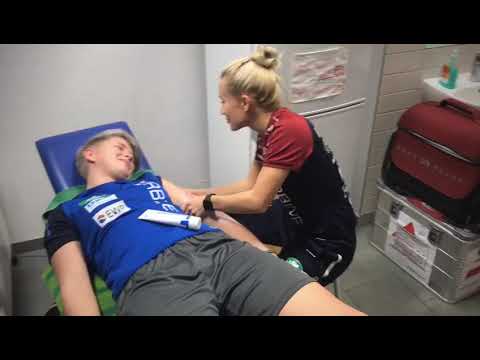 Turbine Potsdam Regenerationsbehandlung der Spieler