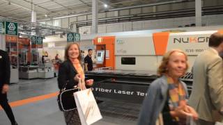 Nukon Fiber Laser Cutting Machines at Technical Fair 2016