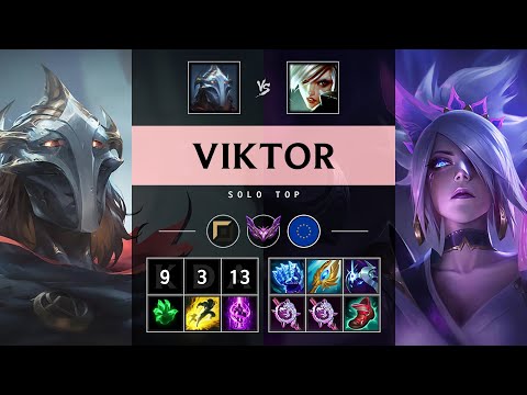 Viktor Top vs Riven: Unstoppable - EUW Master Patch 14.24