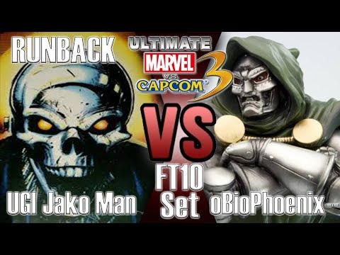 UMVC3 FT10 Set Runback - UG| Jako Man VS oBioPhoenix--