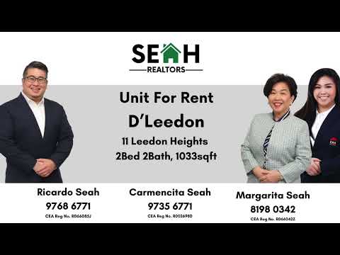 d'Leedon (Former Farrer Court), 13 Leedon Heights, 2 Bedrooms, 1,033 sqft, Condominium For Rent, by Margarita Seah, 25091824 - PropertyGuru.com.sg