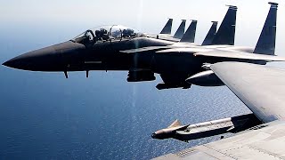 F-15E Strike Eagles FLY IN FORMATION Over The GREEK ISLANDS! (Exercise Poseidon's Rage)