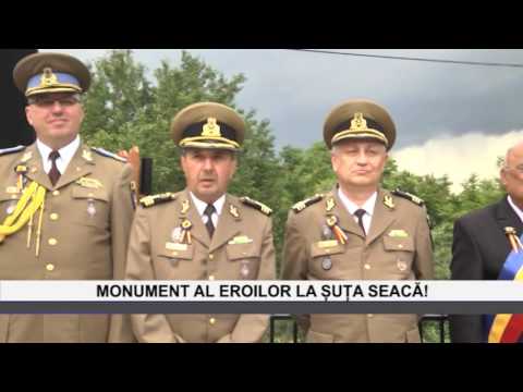 Monument al Eroilor la Suta Seaca! - www.columnatv.ro