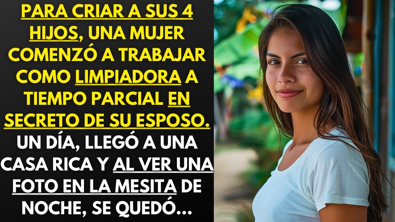 PARA CRIAR A SUS HIJOS, UNA MUJER COMENZÓ A TRABAJAR COMO LIMPIADORA, UN DÍA, LLEGÓ A UNA CASA Y...