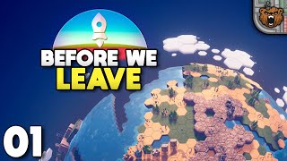 Explorando o planeta até chegar no espaço! | Before we Leave #01 - Gameplay 4k PT-BR