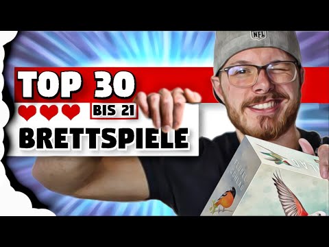 Brettspiele TOP 30 bis 21 - Die besten Brettspiele
