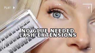 no glue needed diy lash extensions