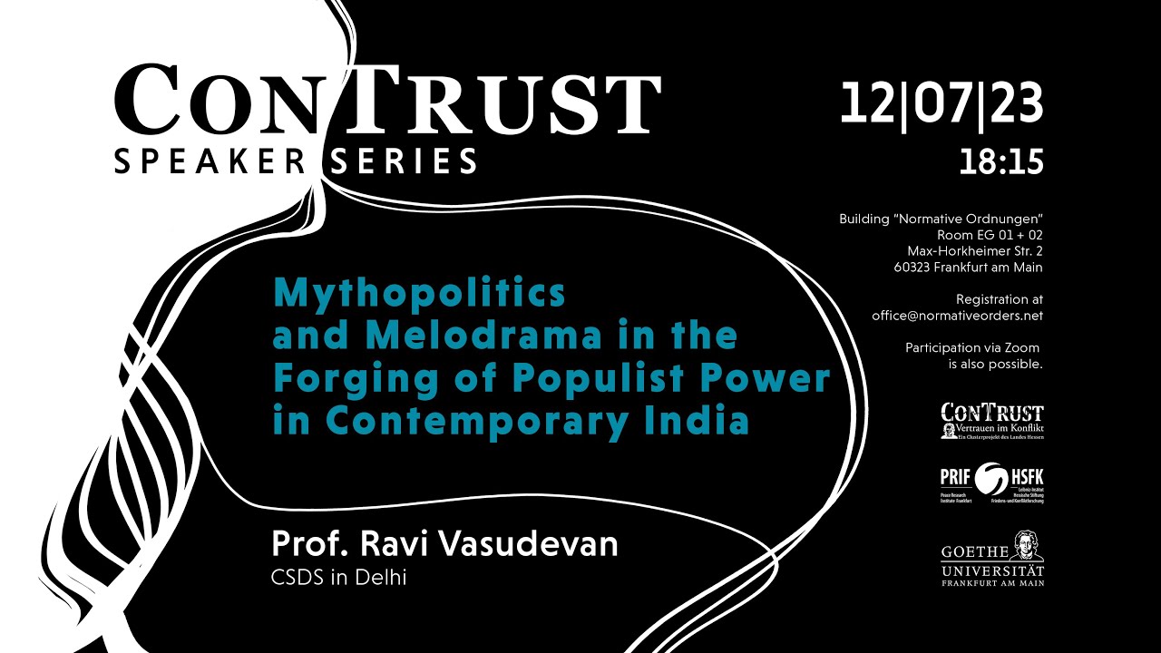 Mythopolitics and Melodrama in the Forging of Populist Power in Contemporary India