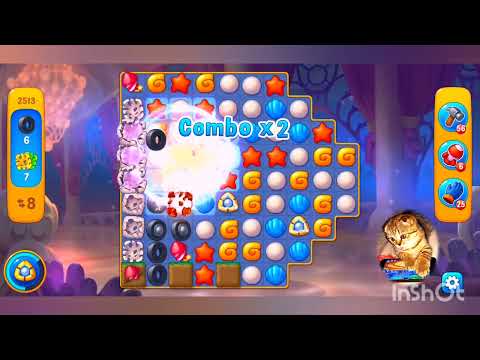 Fishdom 2022, no Boosters,  2513  level  -  прохождение без бустеров,  2513  уровень.