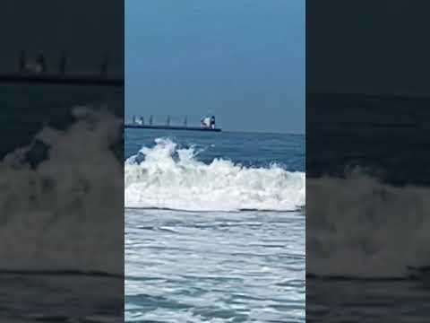 visitando Puerto San José, en Escuintla Guatemala.