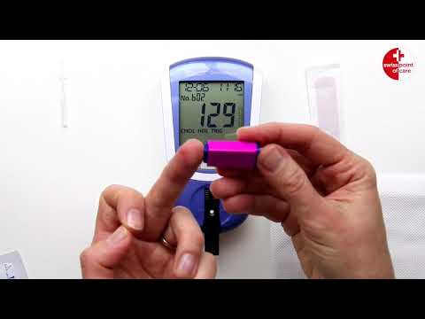 DE   Mission 3 in 1 Cholesterin Messgerät Test Instruktionen