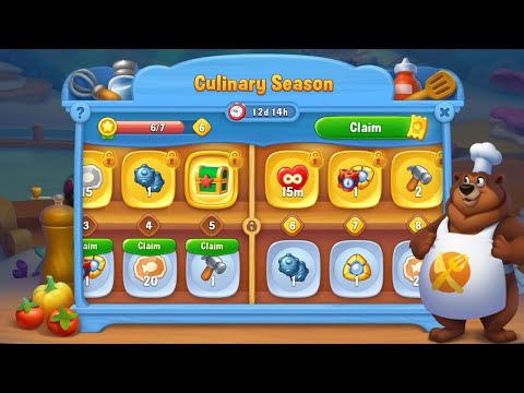 @Fishdom Level 11434 - 11435. Culinary Season Level 5 🔓