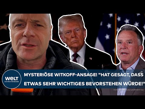 PUTINS KRIEG: Mysteriöse Witkoff-Ansage! "Hat gesagt, dass etwas sehr Wichtiges bevorstehen würde!"