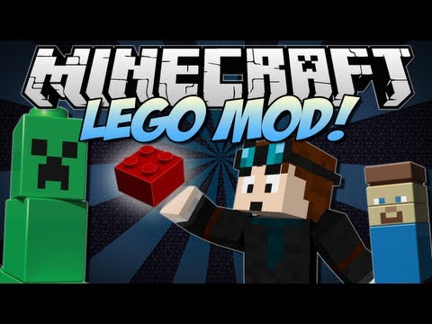 DanTDM - Minecraft | LEGO! (Order, Build and Relive Childhood!) | Mod Showcase [1.6.2]