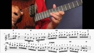 John McLaughlin transcribed - Blues Demo