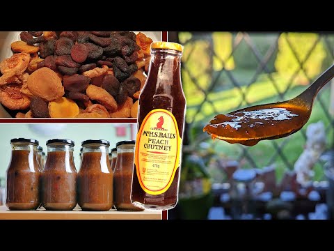 Homemade Spicy Peach Chutney: South African Secret Sauce
