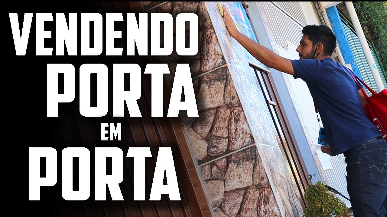 VENDENDO ALHO DE PORTA EM PORTA