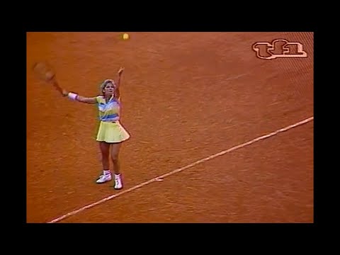 Chris Evert vs. Isabelle Demongeot Roland Garros 1987 R2 💛