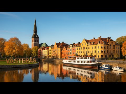Exploring the Heart of Västerås, Sweden – A City Tour 4k (Vasteras)