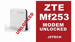 How to Unlock ZTE MF253 Router