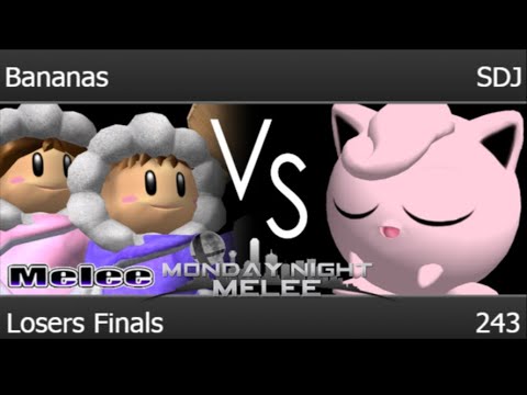 MNM 243 - PS | Bananas (ICs) vs SDJ (Jigglypuff) Losers Finals - Melee