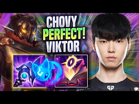 CHOVY PERFECT GAME WITH VIKTOR! - GEN Chovy Plays Viktor MID vs Taliyah! | Season 2022