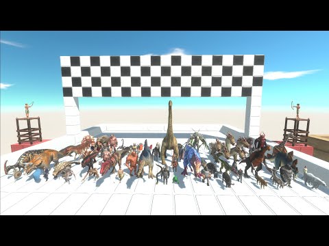 Tower Defense Survival Speed Race - Animal Revolt Battle Simulator