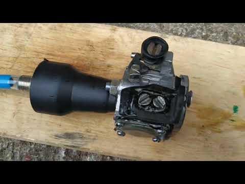 Nieszczelność gaźnika Walbro WT 194, z pilarki Stihl 026.