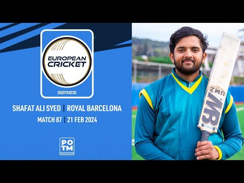 POTM: S.Ali Syed - CRD vs RB | Highlights | ECS Spain, 2024 | 21 Feb 2024 | ECS24.134