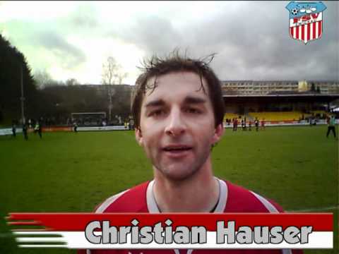 VfB Auerbach - FSV ZWICKAU (0-0), Interview mit Christian Hauser