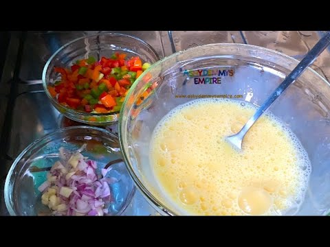 HOW TO MAKE A PERFECT NIGERIAN OMELETTE | VEGETABLE OMELETTE UPDATED VERSION
