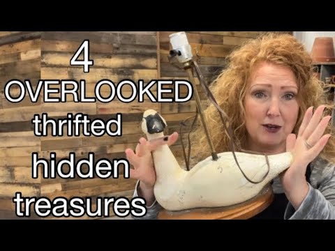 OTHERWISE OVERLOOKED*TRASH TO TREASURE*THRIFTED HOME DECOR MAKEOVERS DIY (REPOST)