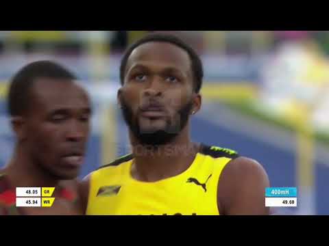 CWG: Men's 400m Hurdles Heat 1 | Sprinting | SportsMax TV