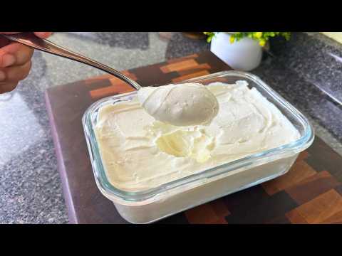 Thumbnail for I Don't Buy Yogurt Anymore! 2 ingredients, THICC Greek Yogurt, No special tools Needed!