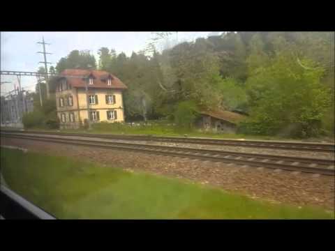 ICN Fahrt von Zürich Flughafen nach St Gallen