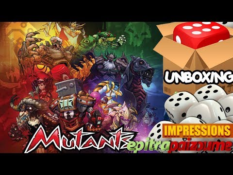 Mutants - Unboxing & Impressions (EN) by Epitrapaizoume