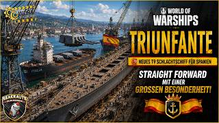3 Länder ein Schlachtschiff! 🛠️ TRIUNFANTE 🛠️ World of Warships ⚓