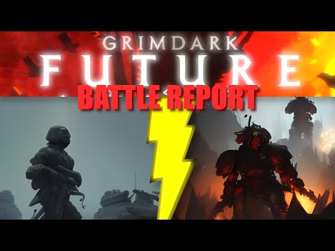 Grimdark Future Battle Report - Human Defense Force vs Havoc Brothers