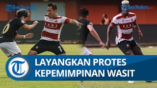 Jauh dari Fairplay, Madura United Resmi Layangkan Protes Kepemimpinan Wasit saat Lawan Persis Solo