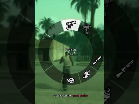GTA San Andreas (Definitive Edition) - NEW Weapon Wheel (Hold L1)