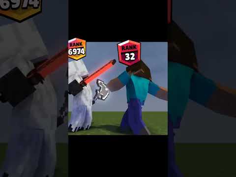 Herobrine, Steve vs Entity 303 rank up Part 1#shorts #minecraft #viral