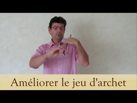 Volume 1 cours 009 / 133 - jeu d'archet - Apprendre le Violon avec olivier Lesseur
