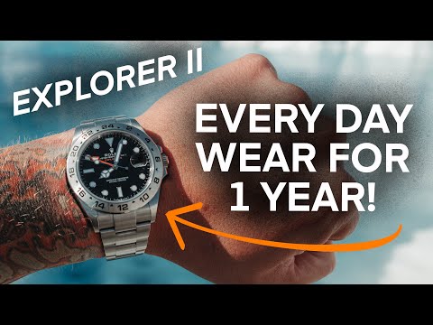 Ein Jahr lang täglich die Uhr halten | Rolex Explorer II