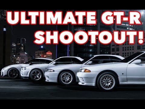 We test every generation of Nissan GT-R from the R32, R33, R34, R35 and R35 Nismo, on the same dyno.