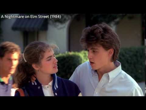 Johnny Depp   Debut   A Nightmare On Elm Street   1984